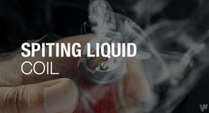 لماذا يوجد فرقعة في الكويل مع تطاير قطرات السائل؟