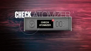 مشكلة تحقق من التانك "Check Atomizer"