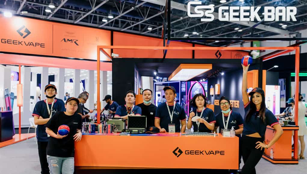 مشاركة GeekVape في معرض دبي الدولي