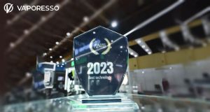شركة VAPORESSO تخطف الانظار في معرض Egypt Vape Expo وتحصل على جائزة أفضل تقنية