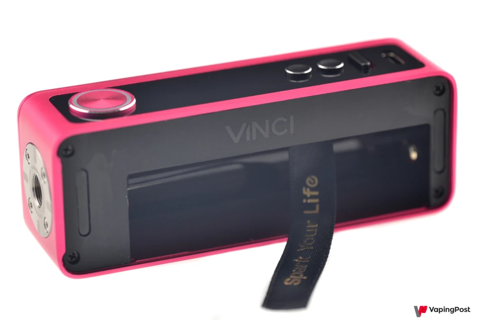 يعمل Vinci Spark 100 ببطارية واحدة بتنسيق 18650