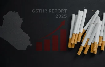 صورة مقلقة عن واقع التدخين في العراق.