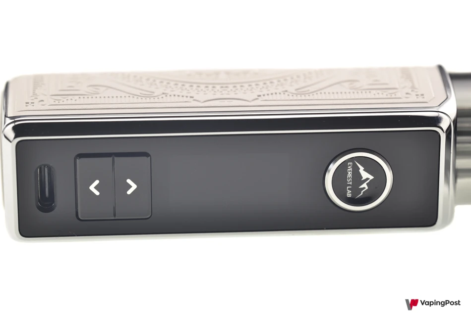 يتميز الجزء الأمامي من بود Drag S3 بزر تشغيل