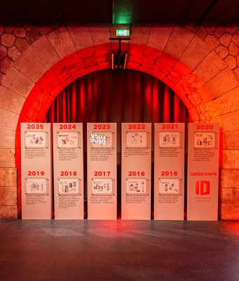 شركة Geekvape تحتفل بالذكرى السنوية العاشرة لتأسيسها وتكشف عن هويتها البصرية الجديدة شركة Geekvape تحتفل بالذكرى السنوية العاشرة لتأسيسها وتكشف عن هويتها البصرية الجديدة