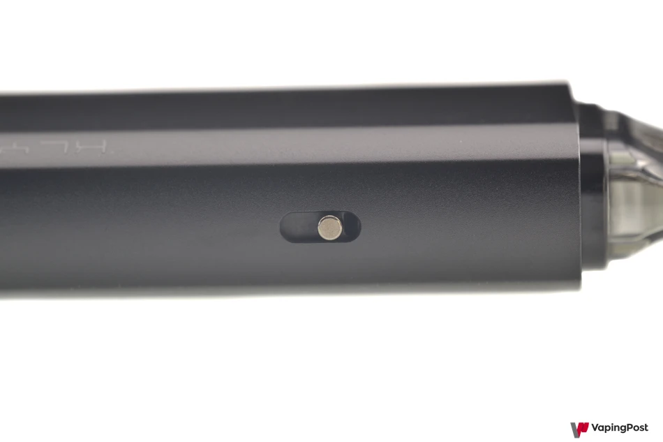 يوجد على أحد جانبي بود Klypse Plus زر مخصص لضبط تدفق الهواء