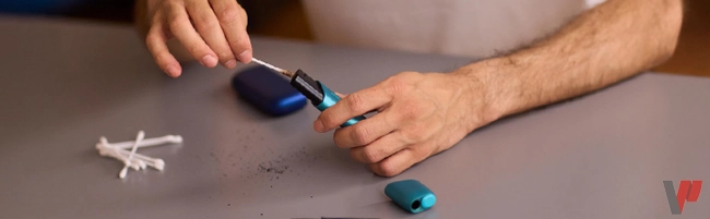 طريقة تنظيف جهاز IQOS