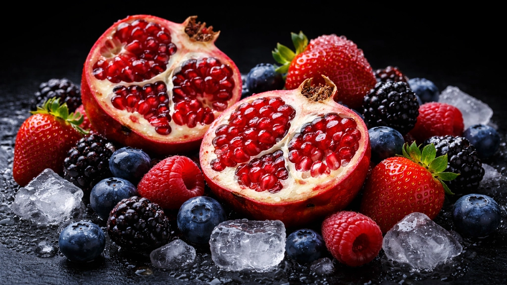 مزيج الفواكه بلمسة منعشة