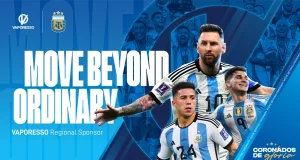 شركة VAPORESSO تعلن عن شراكة استراتيجية مع الاتحاد الأرجنتيني لكرة القدم