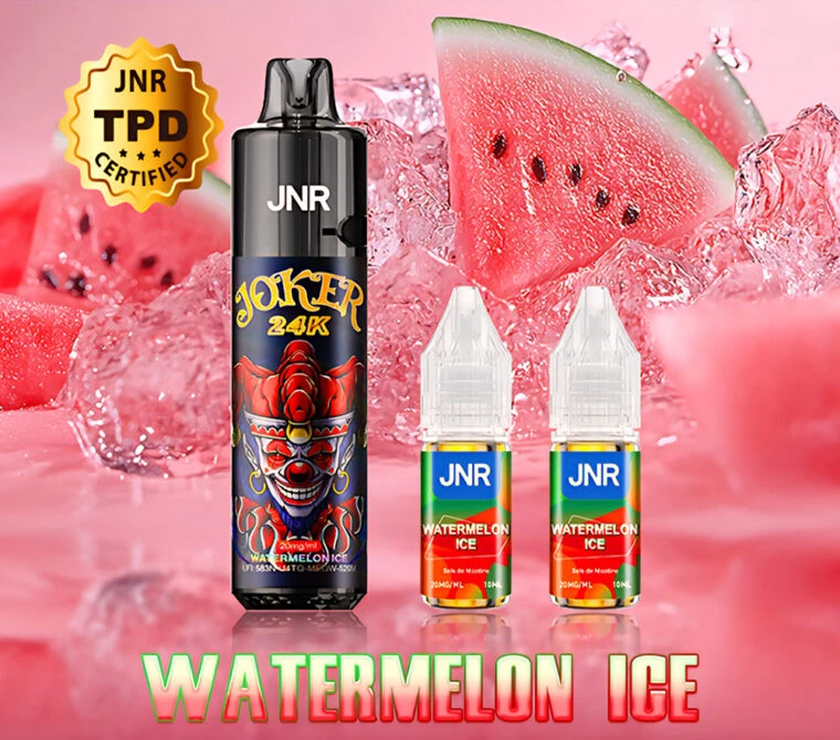 يتم بيع نوعين من السوائل الإلكترونية مع الجهاز الواحد، وبهذا يصبح الأمر قانونيًا.