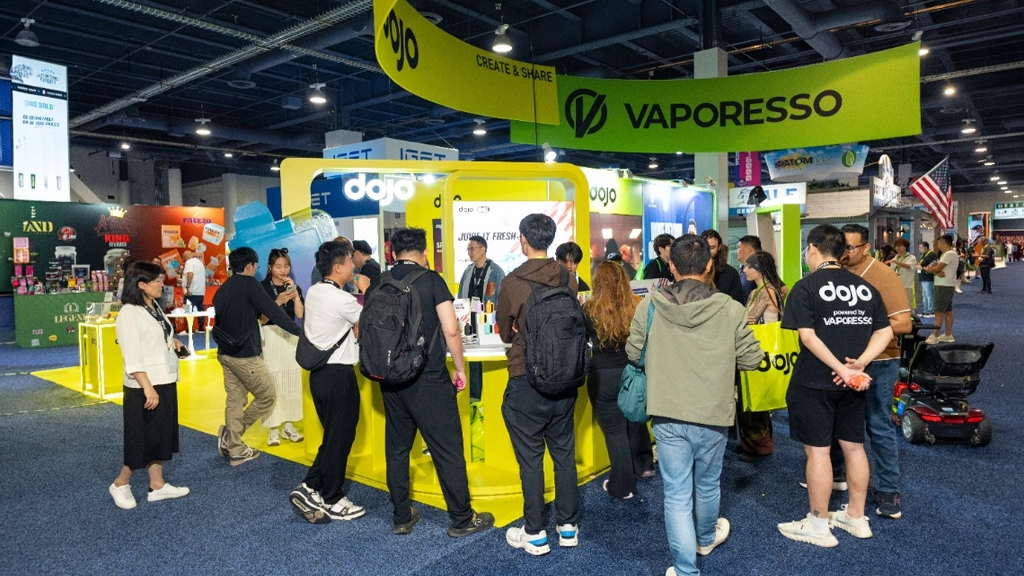 عرضت علامة DOJO، المدعومة من شركة VAPORESSO، أحدث ابتكاراتها في معرض TPE 2026