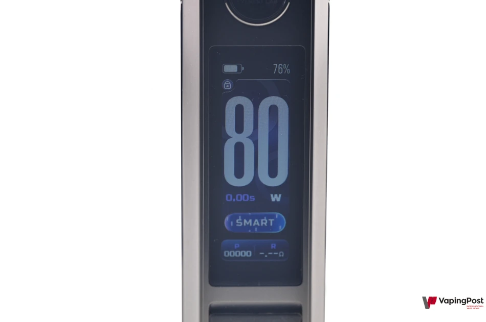 الشاشة سهلة القراءة، وتعرض معلومات أساسية