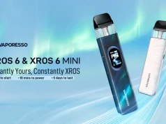 تكشف VAPORESSO عن جهاز XROS 6: إعادة تعريف كفاءة الفيب غير المباشر MTL عبر تقنية Smart Prime الأولى من نوعها في الصناعة